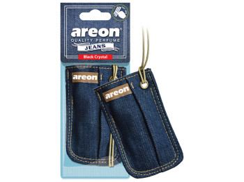 Освіжувач повітря AREON "Джинс Bag" мішечок з гранулами Black Crystal
