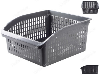 Органайзер для холодильника Violet House 0849 Antracite, 25,5х28х13см, 8690069854526