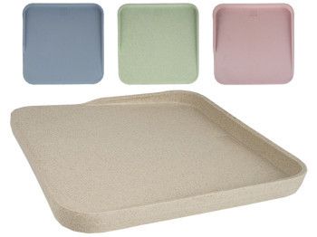 Доска разделочная с бортом наклонная 22,5х22,5х2см