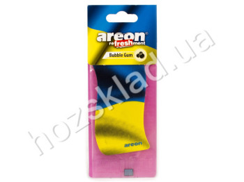 Освіжувач повітря AREON сухий листочок "Прапор України" Bubble Gum 66637-2