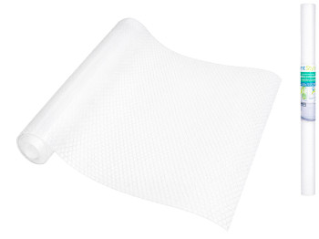 Килимок протиковзкий Kmt Style, EVA, прозорий, рельєфні точки, у рулоні, 50×150 см
