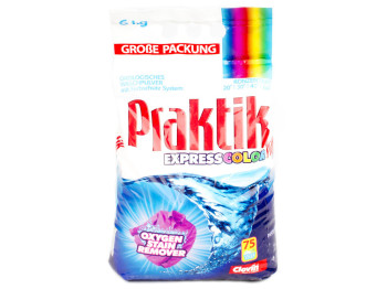Стиральный порошок бесфосфатный Praktik EXPRESS Color 6кг Украина