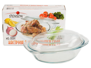 Каструля термоскло овальна Stenson 2,5л 280388-GB