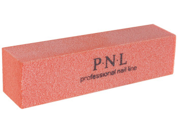 Пилка для ногтей P.N.L. баф полировочный для шлифовки оранжевый