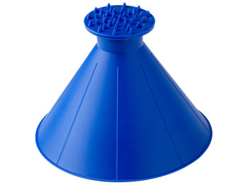 Скребок VITOL для снега и льда, пластик, 14x11см, ISV-2065