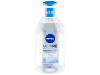 Міцелярна вода Nivea MicellAIR "Дихання шкіри" для нормальної та комбінованої шкіри 400мл