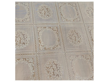 Клейонка ПВХ LACE, біла, 1,37x20м (ціна за рулон)