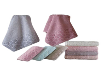 Рушник для обличчя The textile HAZAL, 30x50см, 100% бавовна, 8690068156256