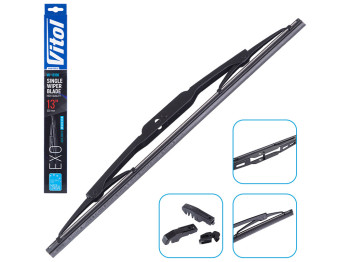 Щетка стеклоочистителя каркасная VITOL EXO 13", 33см (VK-13330)