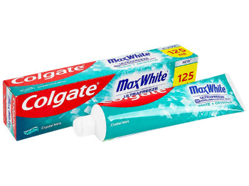 Зубна паста Colgate Max White Ultra Freeze, відбілююча, 125мл