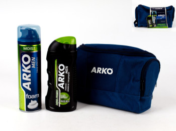 Подарочный набор "Arko" пін д/гол увлаж +гель д/душ косм