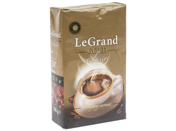 Кофе натуральный молотый LeGrand "Gold Exclusive" 250гр в брикете, Польша