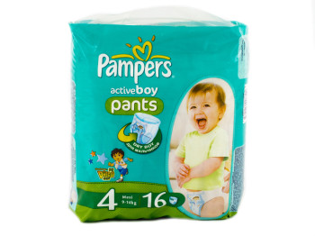 Подгузники Pampers "Active Boy Maxi" (9-14 кг) 16шт