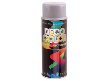 Краска аэрозольная Deco Color Decoration, серый, 400мл