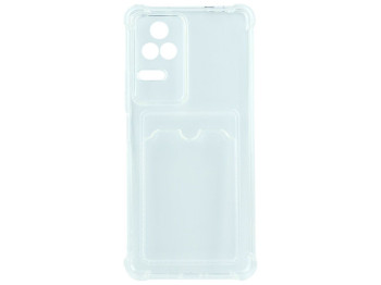 Чехол Pocket Card Transparent case для POCO F4 Цвет Transparent