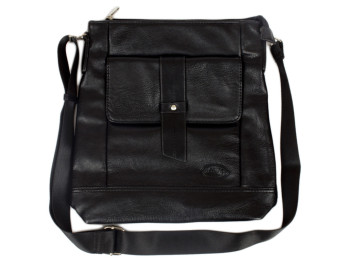 Сумка мужская Roterhilte кожзам. черная