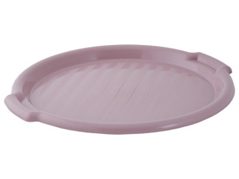 Поднос круглый, диаметр 388.5х24х5мм (цвет фрезия) 167098
