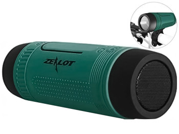 Колонка Zealot S1 Цвет Сине-зеленый