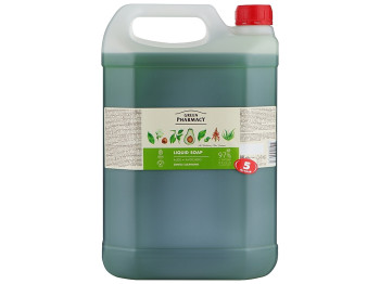Мыло жидкое Green Pharmacy Алоэ и авокадо, для рук, с экстрактом алоэ и глицерином, 5л