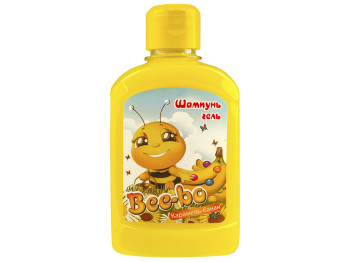 Шампунь гель дитячий Bee-bo "Карамель-банан" від 3-х років 250мл