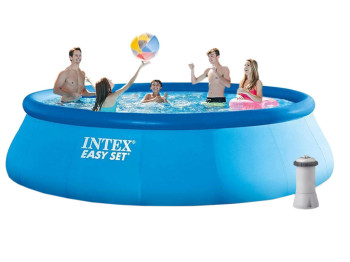 Бассейн семейный надувной, Intex 28158