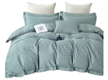 Комплект постельного белья Soho Евро Studio Geometria Turquoise, 200х230см, 6900069939515