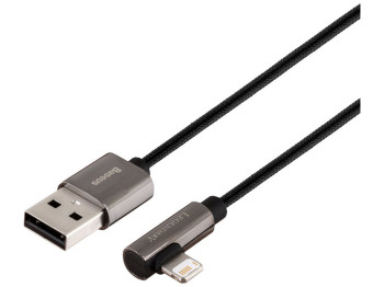 Кабель USB Baseus USB to iP 2.4A 2m CALCS-A Цвет Чёрный. 01