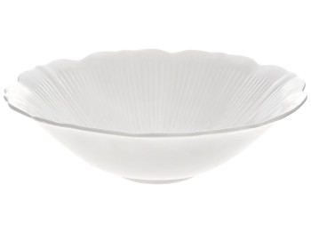 Салатник фарфоровый в форме цветка Мак, d24см