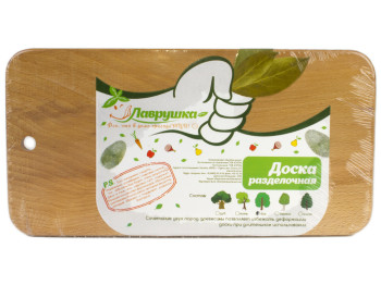 Дошка обробна прямокутна "Лаврушка" 16x30см