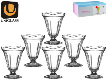 Набор креманок Chicago 225мл (цена за набор 6шт) 44853