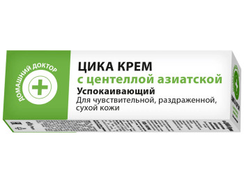 ЦИКА Крем с центеллой азиатской Домашний доктор Успокаивающий 30мл
