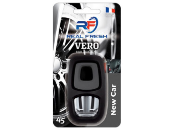 Освежитель воздуха жидкий Real Fresh Vero, New Car, 8мл