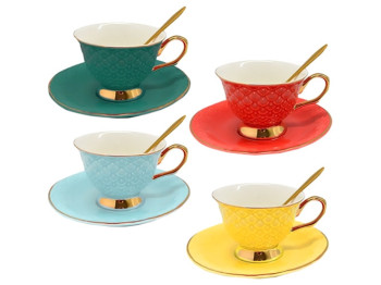 Чашка з блюдцем та ложкою Classic 220мл