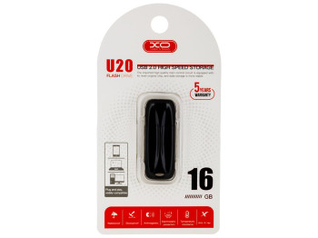 USB Flash накопитель XO U20 16GB Цвет Чёрный