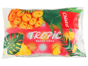 Губка банна Chisto Tropic