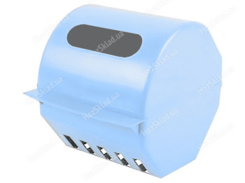 Паперотримач круглий, блакитний