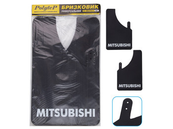 Брызговики универсальные резиновые Sport Master XL 230х375 MITSUBISHI, 2шт