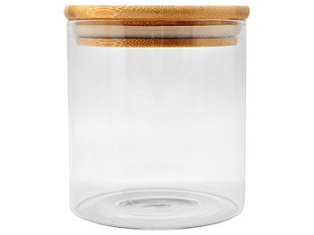 Банка з бамбуковою кришкою, 150мл