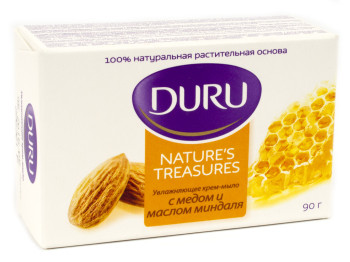 Мило Duru Nature's Treasures "Мигдальна олія і мед" 90гр