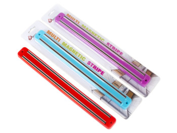 Магнитный держатель для ножей (расцветки ассорти) 33см