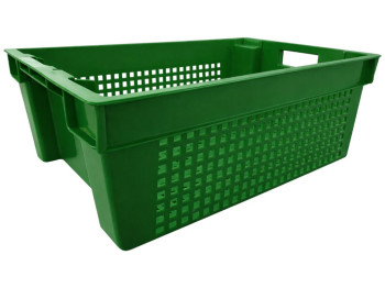 Ящик упаковочный Консенсус, пластик, 20×39×62см, цвет зеленый