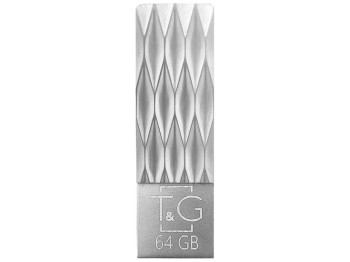 USB флеш-накопичувач T&amp;amp;G 64gb Metal 103 Колір Сталевий