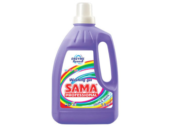 Гель для стирки универсальный Sama Professional Color&White для цветных и белых тканей 1,5л
