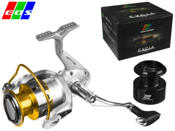 Катушка EOS "Excia FD-40" 4+1bb металлическая шпуля с дополнительной пластиковой шпулей
