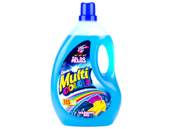 Гель для стирки бесфосфатный "MULTICOLOR"  4л Польша