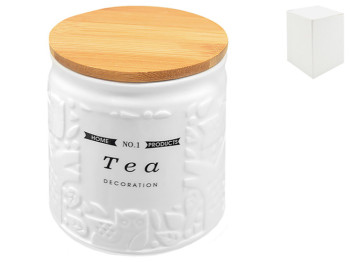 Банка для чая Decor, 800мл, 11x11x12,5см