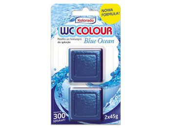 Таблетка для бачка унитаза Kolorado WC Colour синий 2 шт 45гр