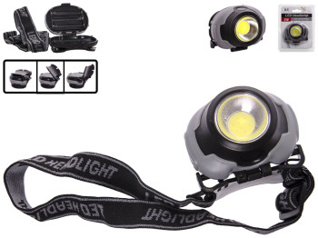 Ліхтарик на чоло Sams fish 3Вт 7х5,5х4см 3хААА