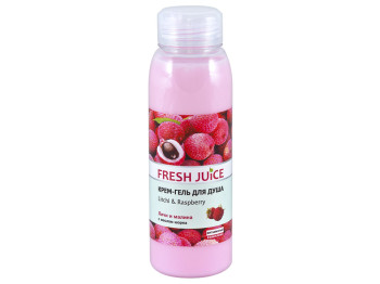 Крем-гель для душу Fresh Juice "Litchi & Raspberry" лічі та малина 300мл