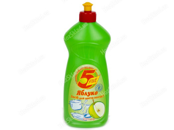 Средство для мытья посуды Five Яблоко  500 мл